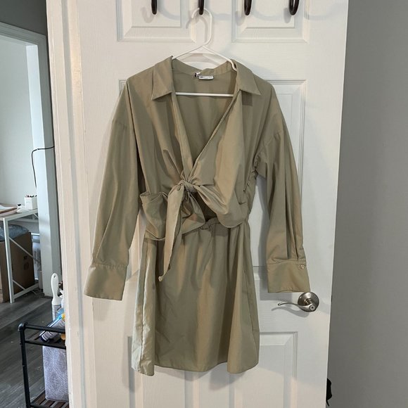 ASOS Mini Dress Green - Picture 4 of 4